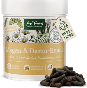 AniForte Magen & Darm Snack für Hunde 300g - Verdauungssnacks mit Probiotika, Heilmoor, fördert Darmregulierung & Verdauung, bessere Kotbeschaffenheit