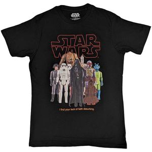 Star Wars - "Empire" T-Shirt für Herren/Damen Uni RO10313 (L) (Schwarz)