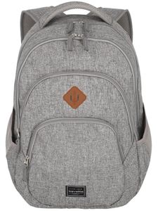 travelite Basic Melange Backpack Light Grey