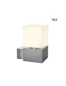 SLV LED Wandaufbauleuchte Square in Silber 12W 760lm IP44