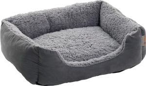 Hundebett Hundekissen Hundekorb 90x70x20 cm Haustierbett Tierbett Hundesofa Grau