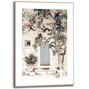 Gerahmtes Bild Slim Frame Griechenland Kefalonia - huis - vakantie - bloesem