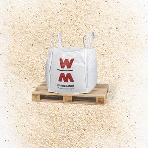 Abdecksand Quarzsand 0 - 1mm im 1000kg Big Bag