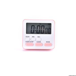 Digital Display Kochen Wecker Küche Timer Schlaf Stoppuhr Uhr Haus, rosa,