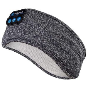 Kabelloses Sport Stirnband mit HD-Stereolautsprechern, Schlaf-Kopfhörer Band Bluetooth, Grau - DREAMBEATS