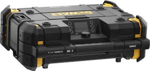 DeWALT TSTAK Akku- u. Netzradio DWST1-81078 mit Ladefunktion, USB- u. AUX-Anschluss, DAB+/FM Stereo Empfang DeWALT TSTAK Akku- u. Netzradio DWST1-81078 mit Ladefunktion, USB- u. AUX-Anschluss, DAB+/FM Stereo Empfang