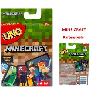 Für Kinder und Familie geeignete Kartenspiele UNO-MINE CRAFT(bunte Karte)