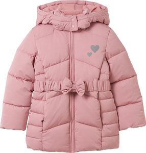 Puffer Jacke mit Gürtel
