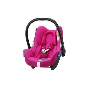Maxi-Cosi CabrioFix  Babyschale, Gruppe 0+ Kindersitz (0-13 kg), nutzbar ab der Geburt bis 12 Monate, Frequency Pink, Rosa