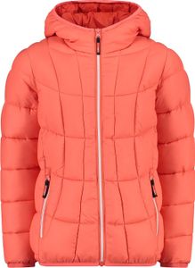 Cmp Kid G Jacket Fix Hood Red Fluo Red Fluo 140