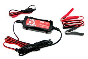 IXS Automatik Power Batterie Ladegerät  6V-12V für Auto und Motorrad mit EU Stecker