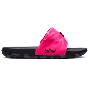 Nike Offcourt Slide FP BeTrue BT Badelatsche Badeschuhe pink/schwarz DD6783-600 LTD, Schuhgröße:42.5 EU