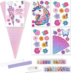 URSUS Schultüte Bastelset Easy Line : Fancy Unicorn Motiv: Fancy Unicorn