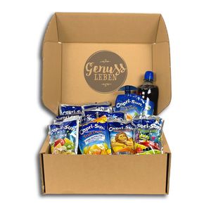 Genussleben Box mit 4000 ml Capri Sun verschiedene Sorten
