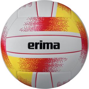 erima Allround Volleyball weiß/rot/gelb 5