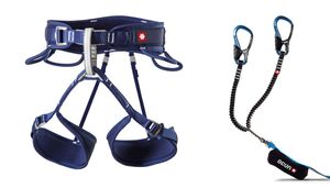 Via Ferrata Twist Tech Captur Pro Swivel Set - Ocun, Farbe:Blue Marine, Größe:M-L