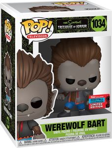 The Simpsons Treehouse of Horror - Werewolf Bart 1034 2020 Fall Convention Limited Edition - Funko Pop! - Vinyl Figur