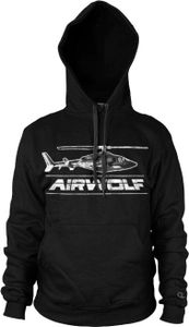 Airwolf Kapuzenpullover - Airwolf Chopper Distressed (schwarz) M