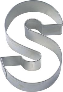 Städter Ausstecher Buchstabe S, Ausstechform, Plätzchenform, Keks, Plätzchen, Edelstahl, 7 cm, 112889 Städter Ausstecher Buchstabe S, Ausstechform, Plätzchenform, Keks, Plätzchen, Edelstahl, 7 cm, 112889