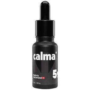 CALMA 5% Hanföl | Schweizer-Qualität | Vegan | mit hochwertigen MCT-Öl | 500mg