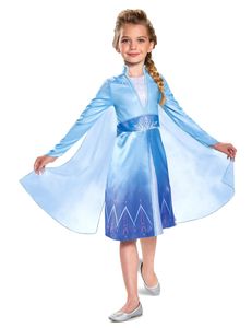 Disguise - Klassisches Kostüm - Elsa Reisekleid (116 cm) (129979L)