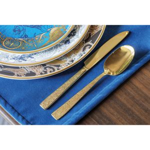 Sambonet Siena Edelstahl/PVD Gold Set 6 Kuchengabeln S0197-S00017-S1578 52717GA5