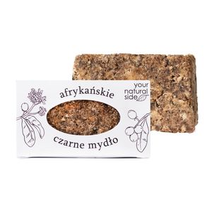 YOUR NATURAL SIDE - Mydło Czarne Afrykańskie, 100g