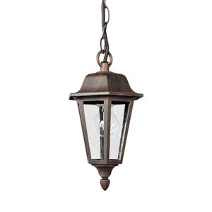 Lindby Außenhängeleuchte Lamina, Ø 18 cm, Laterne, E27