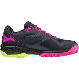 Mizuno Padel Schuh Tennisschuh Wave Exceed Light Damen Schwarz Pink