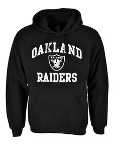 NFL Football Hoodie Herren Sweat Kapuzenpullover Oakland Raiders schwarz Gr. M Default Title