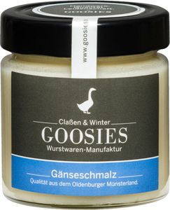 Gänseschmalz natur Goosies 0,15 kg