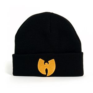Pánská zimní čepice Wu-wear Logo Beanie Black - UNI