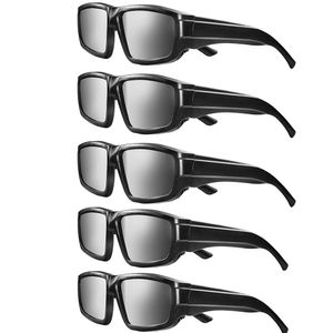 Leap 1–5er-Pack Sonnenfinsternis-Brillen, zugelassenes Sonnenfinsternis-Beobachtungsglas für 2024 für direkte Sonnenbeobachtung - 5 Stück