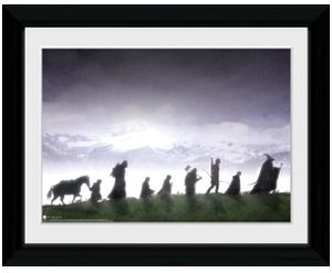 GB Eye poster im Rahmen Herr der Ringe Fellowship 30 x 40 cm