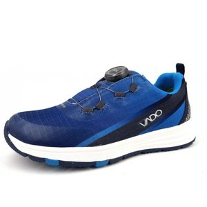 Vado Sky Lo Boa GTX Kinderschuhe Jungen Halbschuhe Wasserdicht Sneaker Blau, Schuhgröße:35 EU