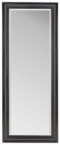 Rahmenspiegel TABEA, ca. 60x160 cm, schwarz, mit Facette