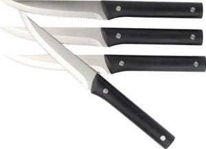 Steakmesser Set 4 Stück - im Geschenkkarton - Edelstahl Steakmesser Set 4 Stück - im Geschenkkarton - Edelstahl