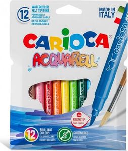 Pisaki Acquarel 12 kolorów CARIOCA