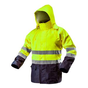 Warnschutz Regenjacke EN ISO 20471 neongelb M