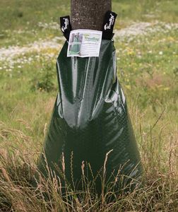 treebag Bewässerungssack, Bewässerungsbeutel/Wassersack für Bäume, aus Polyethylen Farbe: Grün