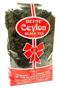 Defne Ceylon schwarzer Tee 1000g - Türkischer Tee - Siyah Yaprak Cay