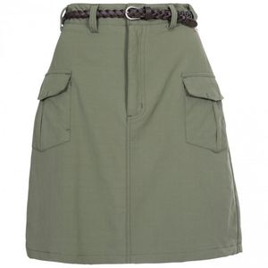 Trespass dámská sukně Quora s páskem TP4680 (2XS) (khaki zelená)