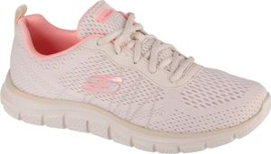 Skechers track Damen Schnürer in Beige, Größe 39