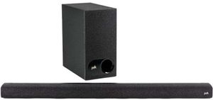 Polk Audio Signa s3, 2.1 Kanäle, Dolby Digital 5.1, 2,54 cm (1 Zoll), 2,54 cm, 13,3 cm (5.25 Zoll), Schwarz