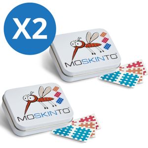 Moskinto Doppelpack | 2 x Moskinto Family Box (84 Pflaster)