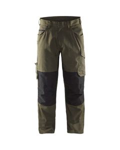 Blakläder Bundhose Ripstop mit Stretch 1495, Farbe:oliv, Größe:52