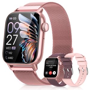 2025 Smartwatch Damen 1,85" mit Telefonfunktion,Fitness Tracker,Herzfrequenz,SpO2, Schlafmonitor,120+ Sportmodi, IP68,für Android & iOS–Geschenkidee 2025 Smartwatch Damen 1,85" mit Telefonfunktion,Fitness Tracker,Herzfrequenz,SpO2, Schlafmonitor,120+ Sportmodi, IP68,für Android & iOS–Geschenkidee