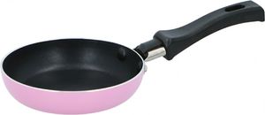 MINI BRATPFANNE Ø12cm Antihaft Aluminium Spiegeleipfanne Eierpfanne Blini Butterpfännchen Spiegelei Pfanne 4  (Rosa)