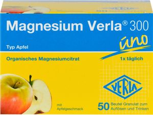 Hořčík Verla 300 uno typ jablečný granulát, 50 ks. Sáček