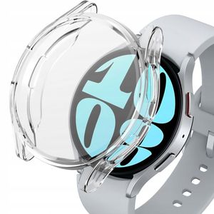 Schutzhülle + Glas Tech-Protect für Galaxy Watch 6 40 mm, Transparent Case Cover Hülle
